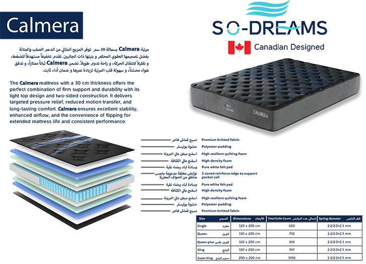 Calmera Mattress