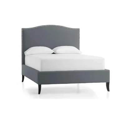 Simple Upholstered Fabric Bed