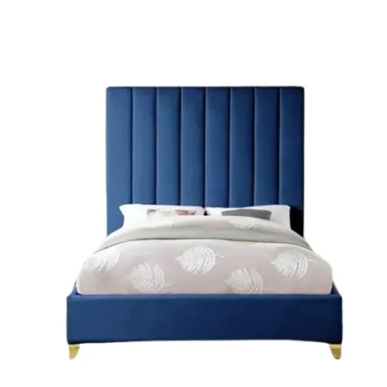 Vertical Tufted Upholstered Bed